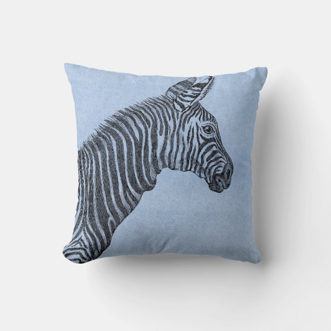 Zebra Cushion (Front)