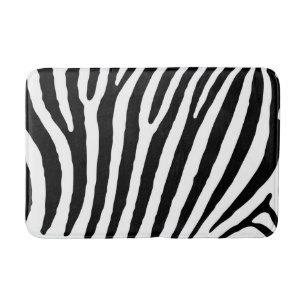 Zebra Custom Medium Bath Mat