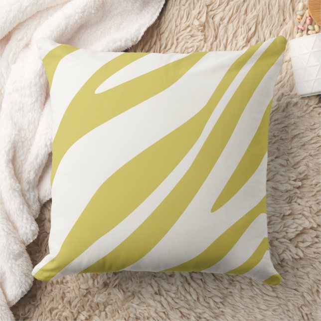 Zebra Design Choose Any Custom Colour Pillow (Blanket)