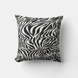 Zebra design cushion