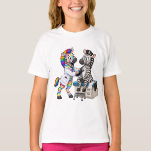 Zebra Design – Diversity & Equality T-Shirt