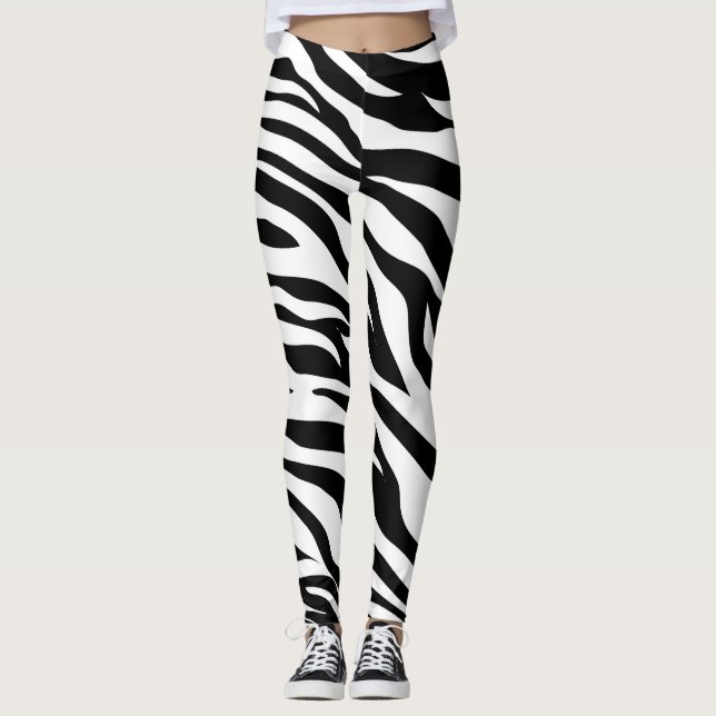 Zebra design legging (Front)