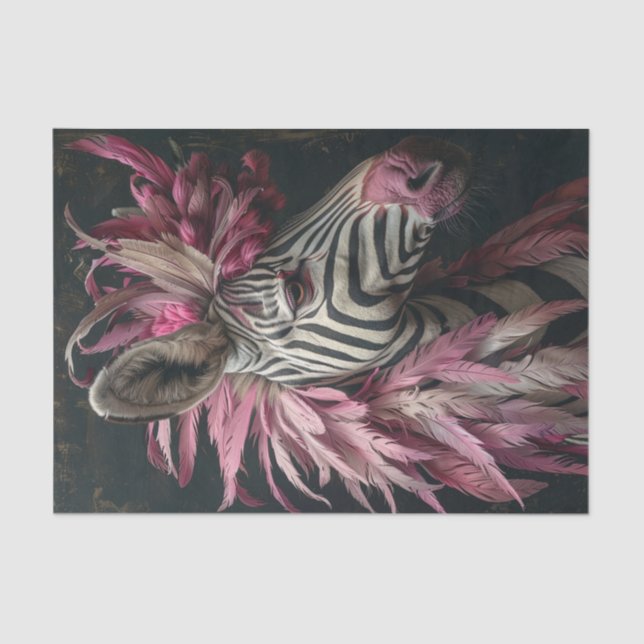 Zebra Extravaganza3 Tissue Paper (Front)