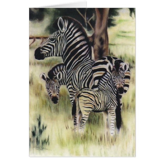 "Zebra Family" (Front)