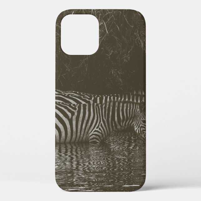 ZEBRA FAMILY DRINK Case-Mate iPhone CASE (Back)