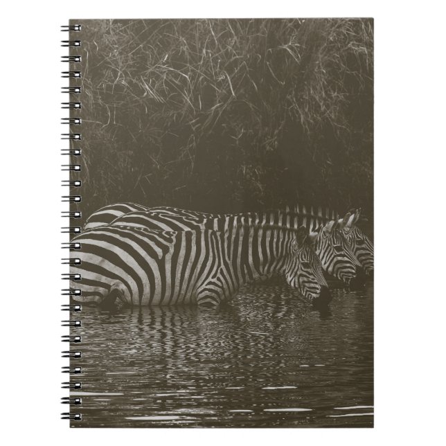ZEBRA FAMILY DRINK NOTEBOOK (Front)