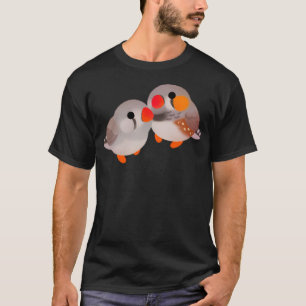 Zebra Finch - Textdark T-Shirt