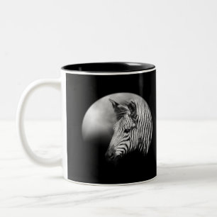 Zebra Foal Two-Tone Coffee Mug