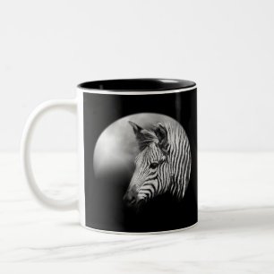 Zebra Foal Two-Tone Coffee Mug