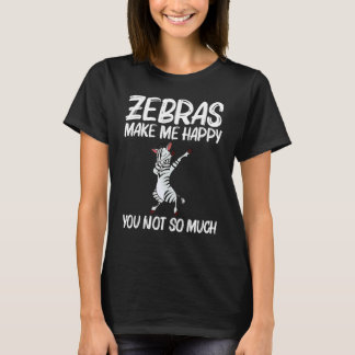 Zebra For Men Women African Zoo Animal  1 T-Shirt