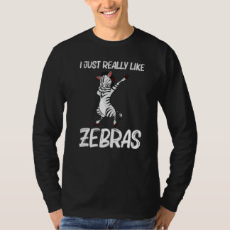 Zebra For Men Women African Zoo Animal   1 T-Shirt