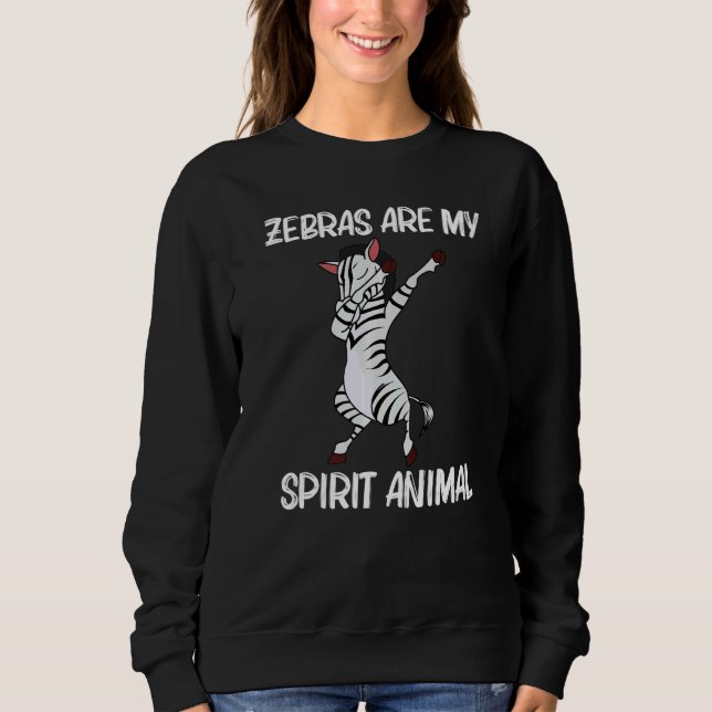 Zebra For Men Women African Zoo Animal   4 Sweatshirt (Front)