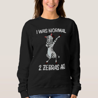 Zebra For Men Women African Zoo Animal Sweatshirt