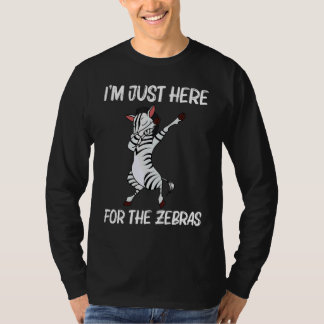 Zebra For Men Women African Zoo Animal T-Shirt