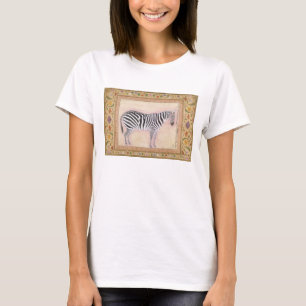 Zebra, from the 'Minto Album', 1621 (gouache on pa T-Shirt