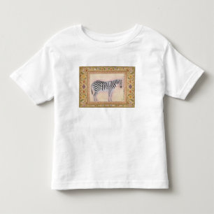 Zebra, from the 'Minto Album', 1621 (gouache on pa Toddler T-Shirt