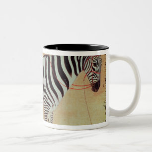 Zebra, from the "Minto Album", Mughal, 1621, Two-Tone Coffee Mug