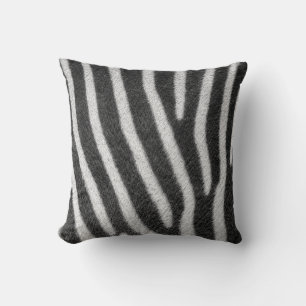 Zebra Fur Animal Pattern Cushion