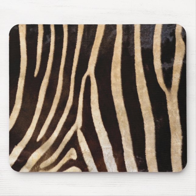 Zebra fur mouse pad (Front)