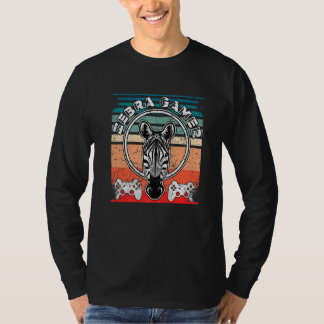 Zebra Gamer Can't Hear You I'm Gaming Zebra Gamer T-Shirt