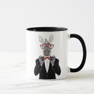 Zebra Gentleman Mug
