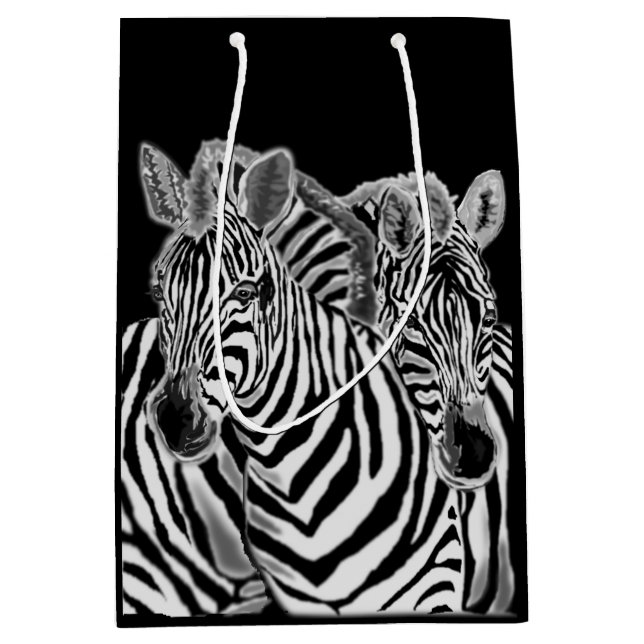 Zebra Gift Bag (Front)