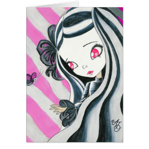 Zebra Girl And Pink Stripes