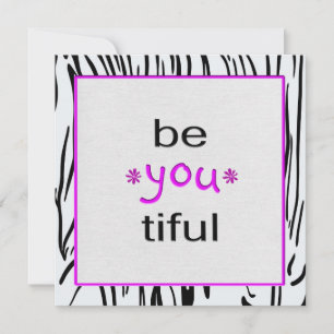 Zebra Girls Night Out Invitation