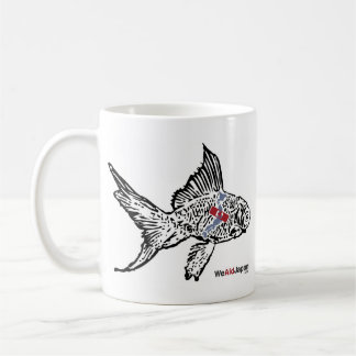 Zebra & Gold Fish Mug シマウマと金魚マグカップ