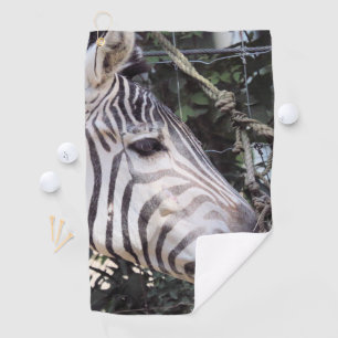 Zebra Golf Towel