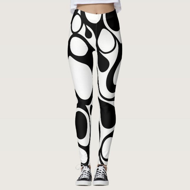 Zebra gone wrong Leggings (Front)
