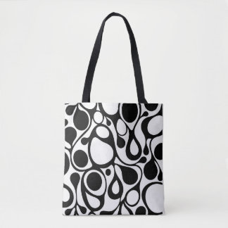 Zebra gone wrong tote bag