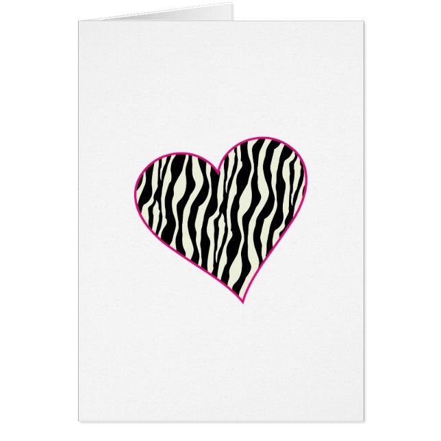 Zebra Heart (Front)