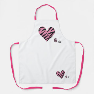 Zebra-heart Apron