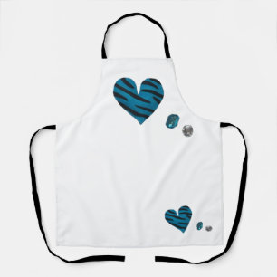Zebra-heart Apron