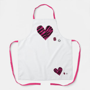Zebra-heart Apron
