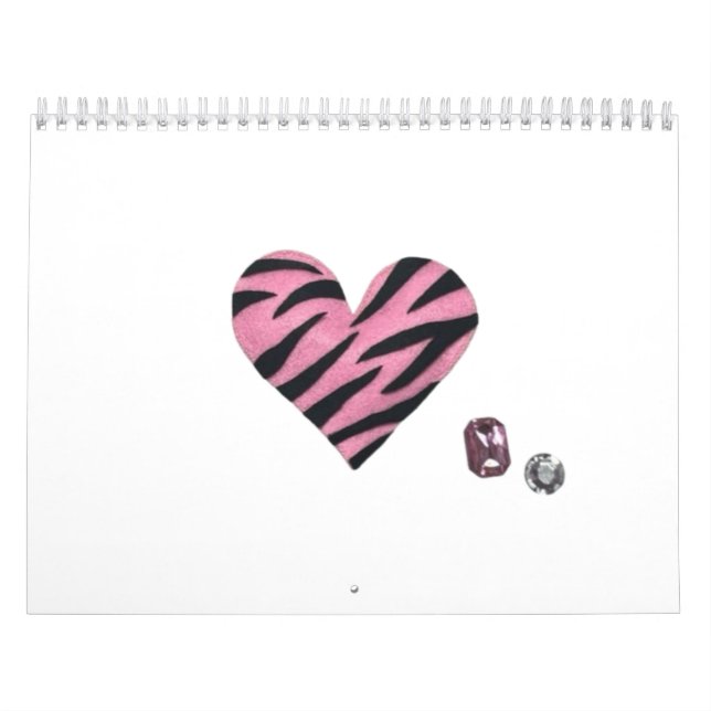 Zebra-heart Calendar (Cover)