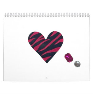 Zebra-heart Calendar