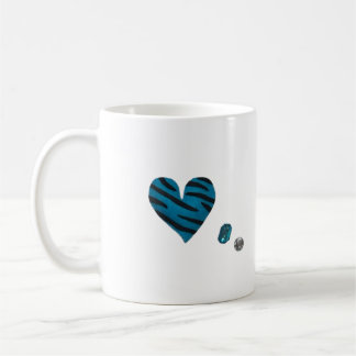 Zebra-heart Coffee Mug