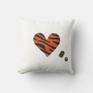 Zebra Heart Cushion