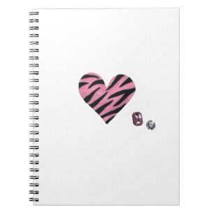 Zebra-heart Notebook