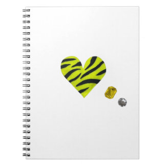 Zebra-heart Notebook