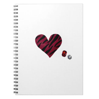 Zebra-heart Notebook