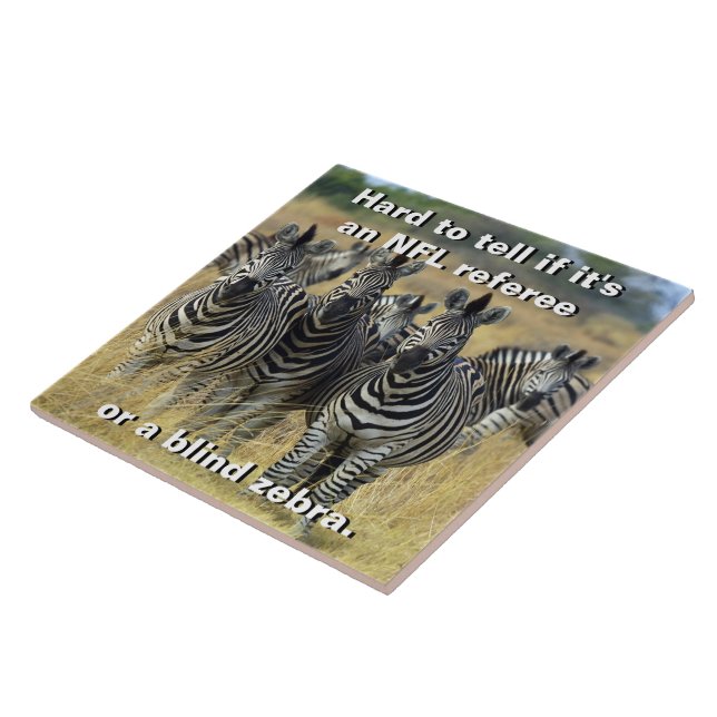Zebra Herd Tile (Side)