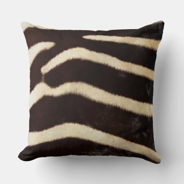 Zebra Hide Cushion (Front)