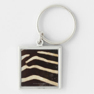 Zebra Hide Key Ring