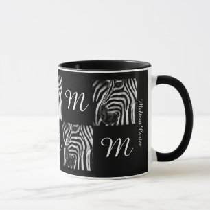 Zebra Illusion Mug