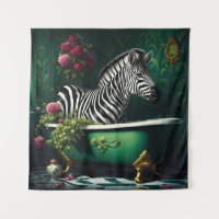 Zebra in a Bathtub