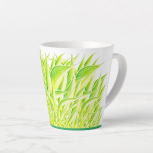 Zebra Iris on a Small Latte Mug