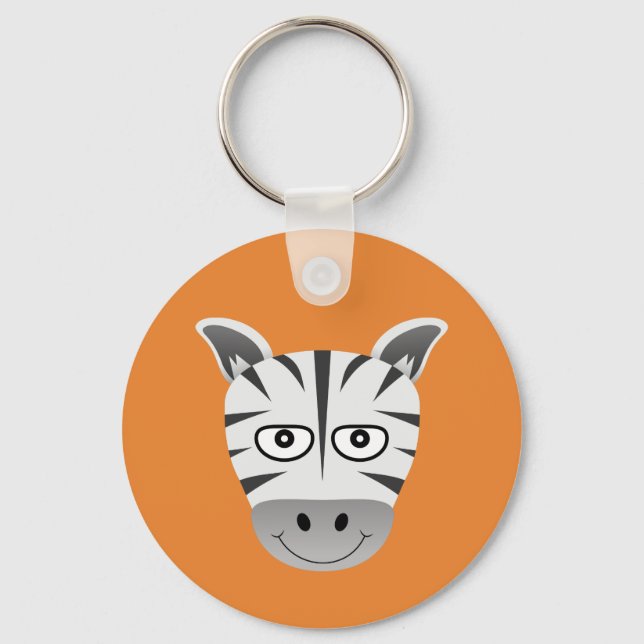 Zebra Key Ring (Front)